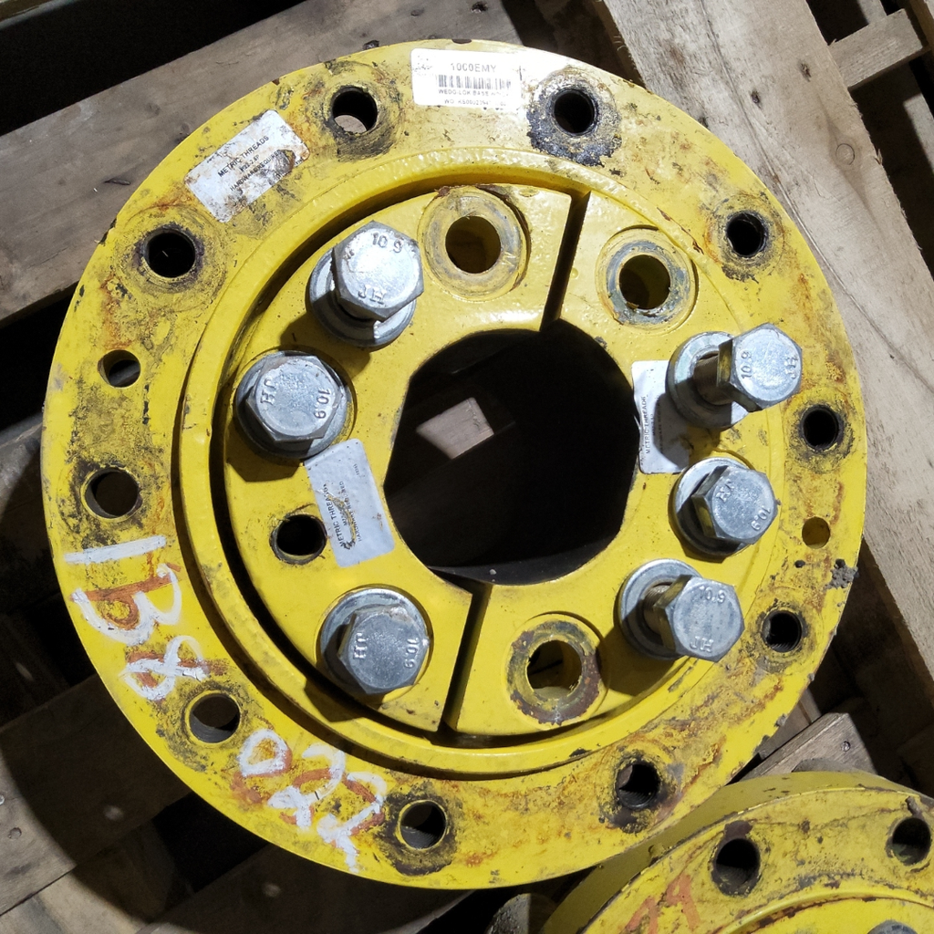 10-Hole Wedg-Loc Base, John Deere Yellow