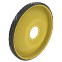 5" Wide Driver Wheel (RH) for John Deere Rowcrop Tractors Series 8RT, Narrow, Bolt-On(Rubber)