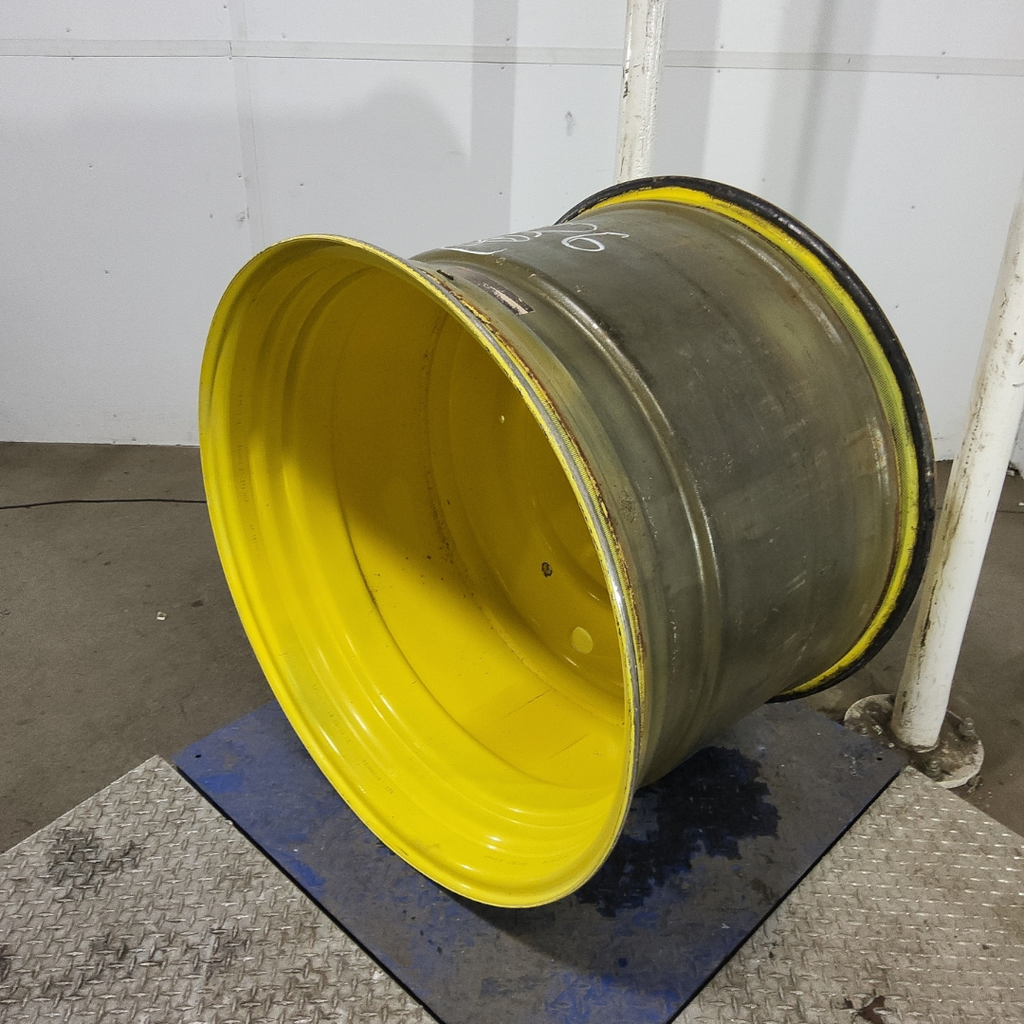 27"W x 38"D, John Deere Yellow 10-Hole Formed Plate