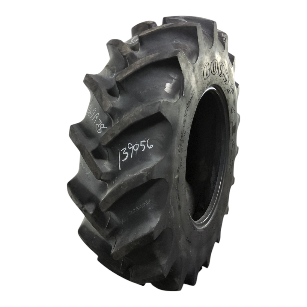 16.9R28 Goodyear Farm Super Traction Radial R-1W 136A8 75%