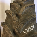 420/85R34 Firestone Radial All Traction DT R-1W on Case IH Silver Mist/Black 12-Hole Waffle Wheel (Groups of 3 bolts) 80%