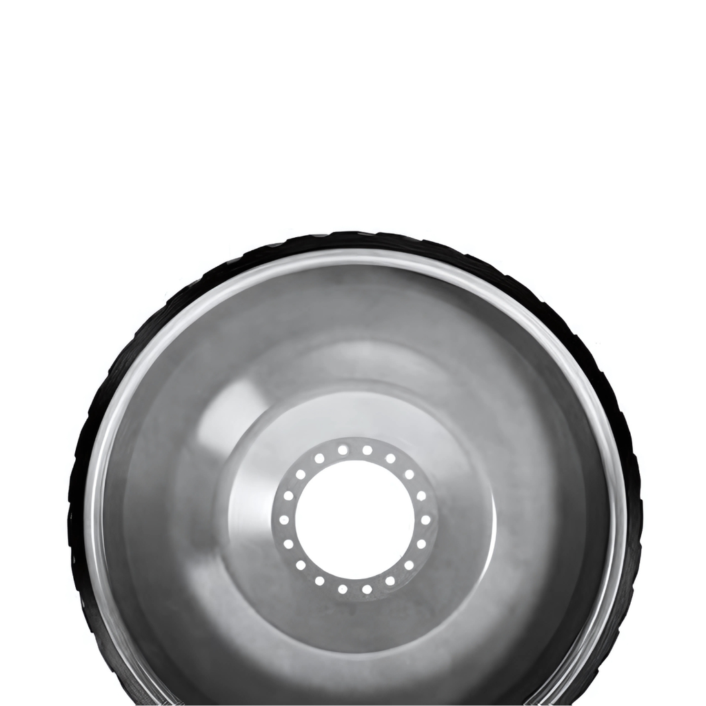 7.5" Wide Driver Wheel (LH) for John Deere Tillage Tractors Series 9030T/9RT, Stamped Steel, Bolt-On(Rubber)