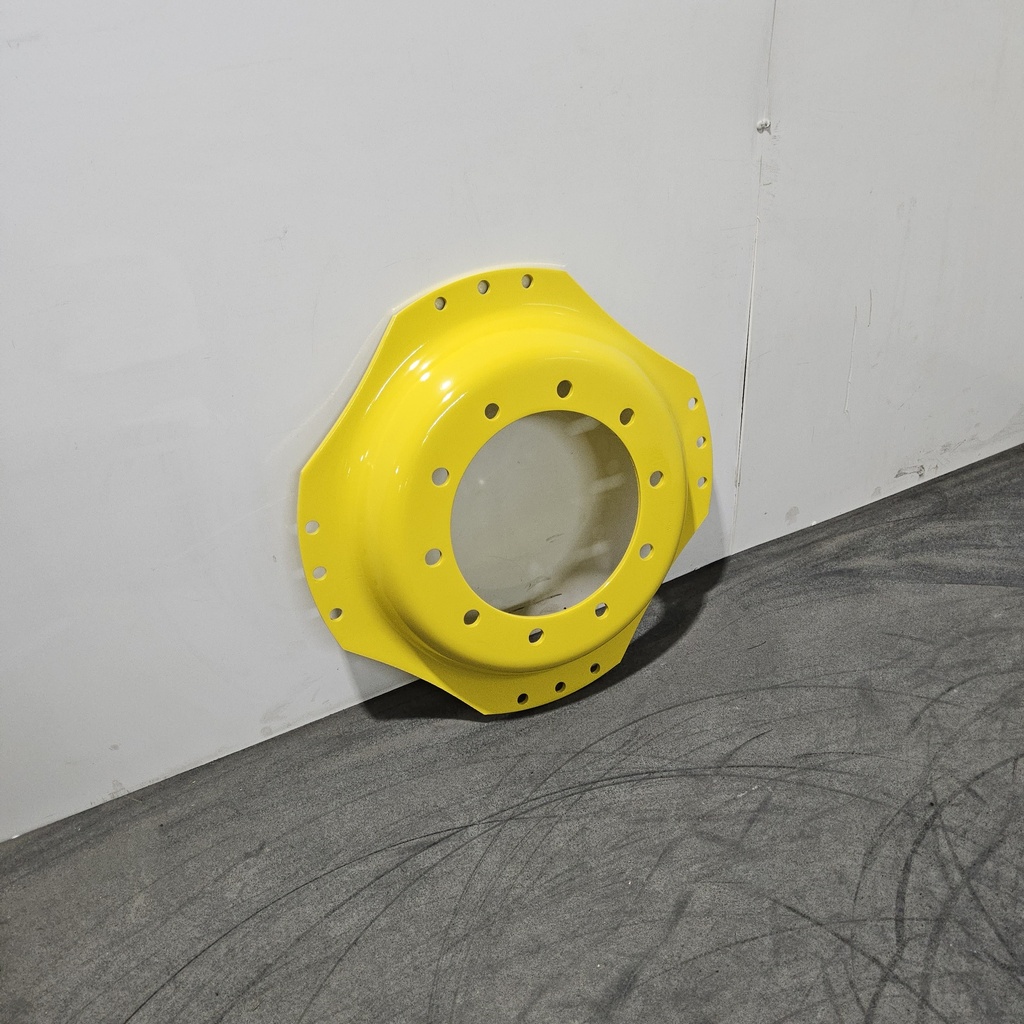 10-Hole Waffle Wheel (Groups of 3 bolts) Center for 28"-30" Rim, John Deere Yellow