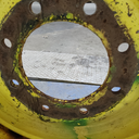 15"W x 30"D, John Deere Yellow 8-Hole Formed Plate