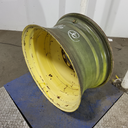 15"W x 30"D, John Deere Yellow 8-Hole Formed Plate