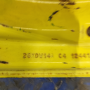 14"W x 26"D, John Deere Yellow 8-Hole Formed Plate