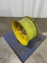 12"W x 24"D, John Deere Yellow 8-Hole Formed Plate