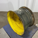 18"W x 28"D, John Deere Yellow 8-Hole Formed Plate