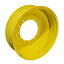 12"W x 38"D, John Deere Yellow 12-Hole Spun Disc