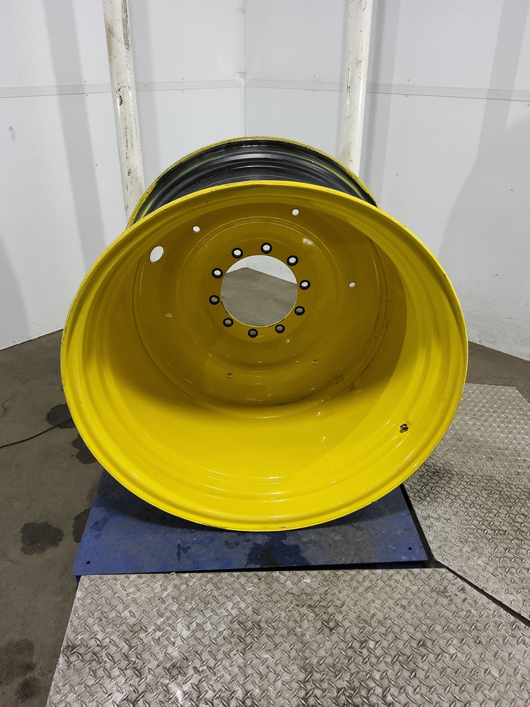 27"W x 38"D, John Deere Yellow 10-Hole Formed Plate