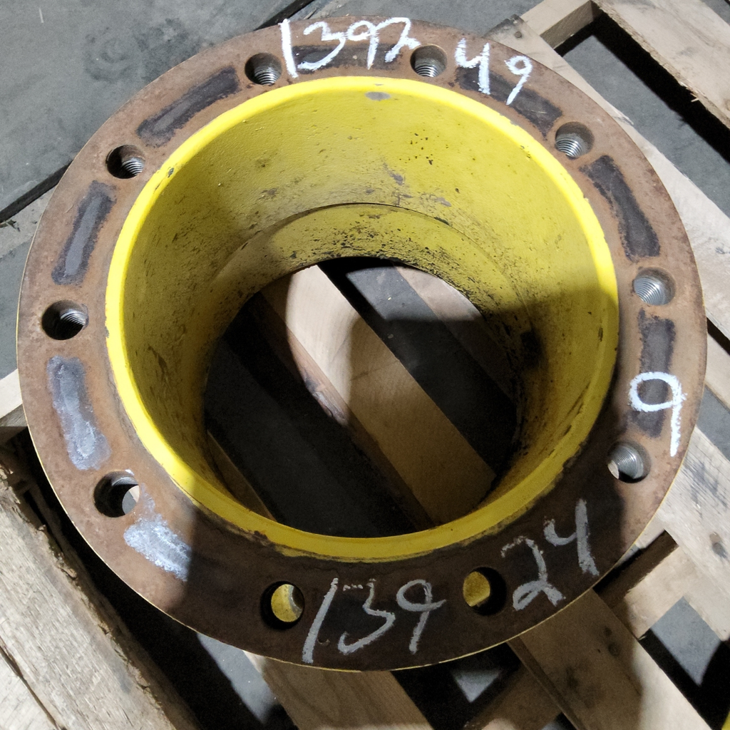 10-Hole 10"L Hub Extension, John Deere Yellow