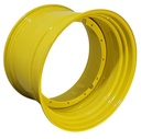 25"W x 38"D, John Deere Yellow 12-Hole Stub Discw