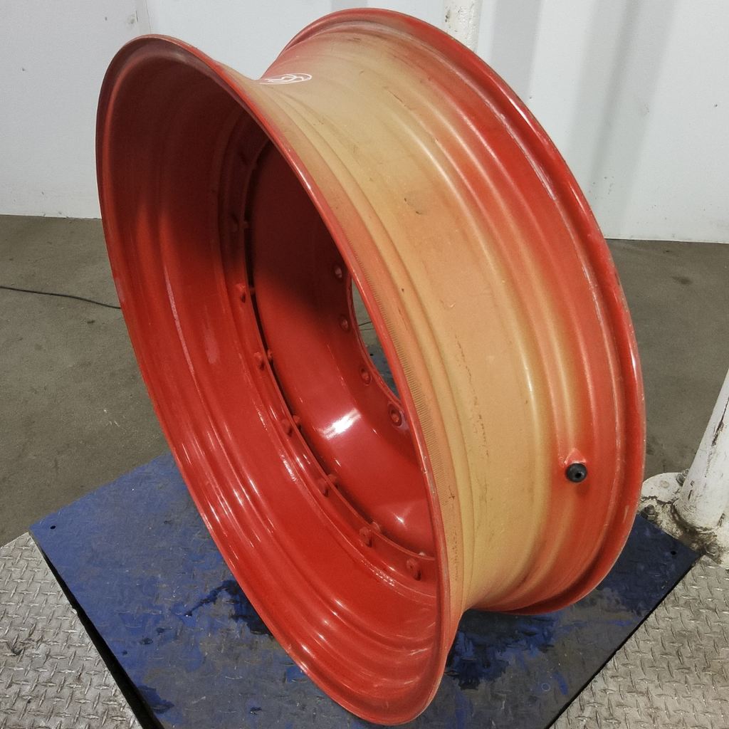 11"W x 38"D, Fendt/Agco Red 16-Hole Stub Disc
