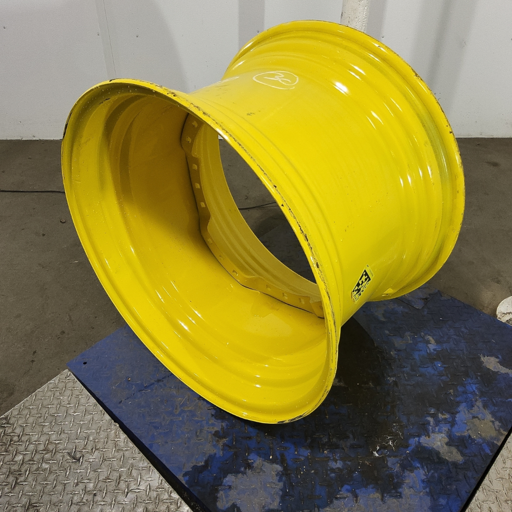 20"W x 30"D, John Deere Yellow 12-Hole Waffle Wheel (Groups of 3 bolts)