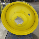 16"W x 46"D, John Deere Yellow 10-Hole Formed Plate