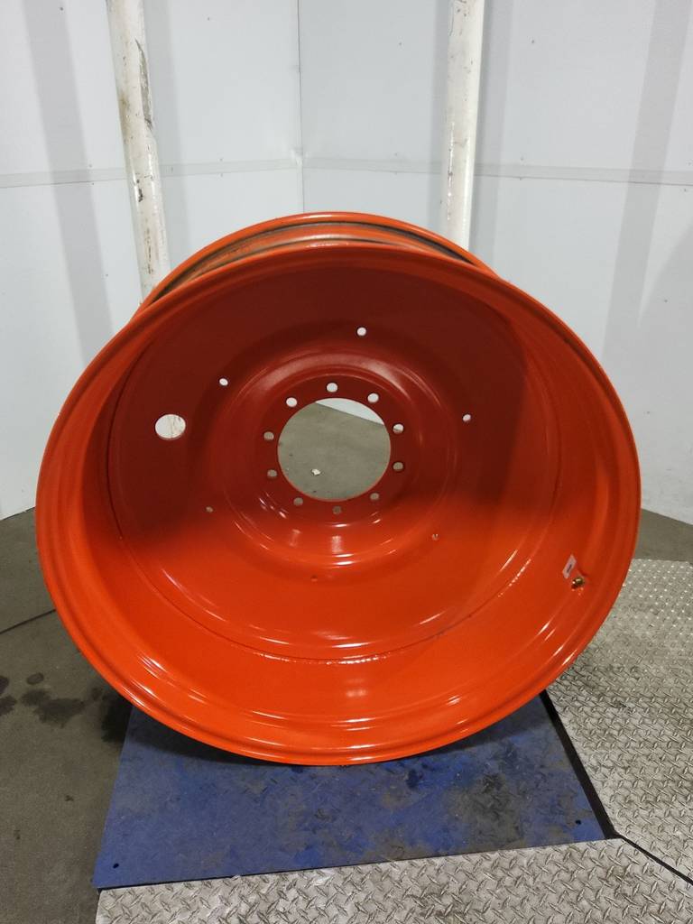 16"W x 42"D, Kubota Orange 10-Hole Formed Plate