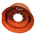 10-Hole Waffle Wheel (Groups of 2 bolts) Center for 28"-30" Rim, Kubota Orange