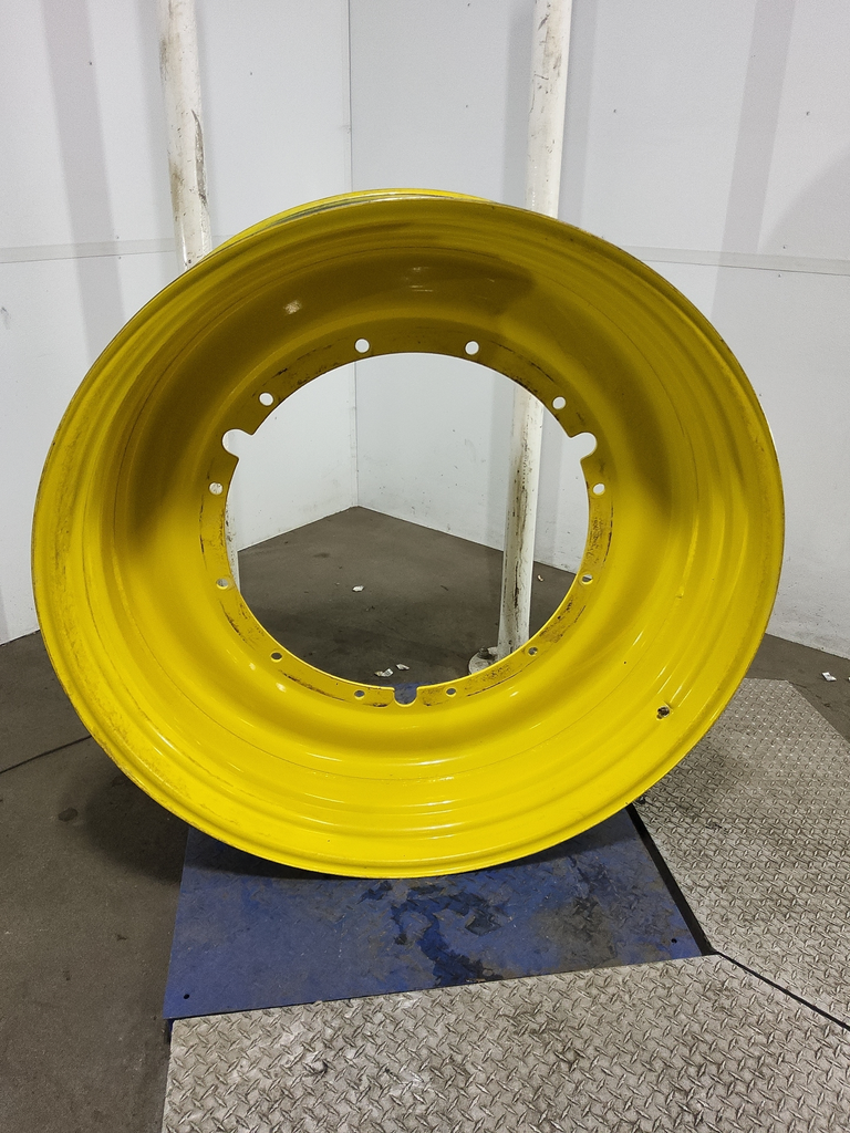 15"W x 50"D, John Deere Yellow 12-Hole Stub Disc