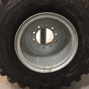 48/31.00-20 Galaxy Primex Terra Blaster HF-4 on Case IH Silver Mist 10-Hole OTR Wheel/3-piece 99%