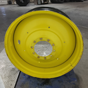 16"W x 42"D, John Deere Yellow 10-Hole Formed Plate