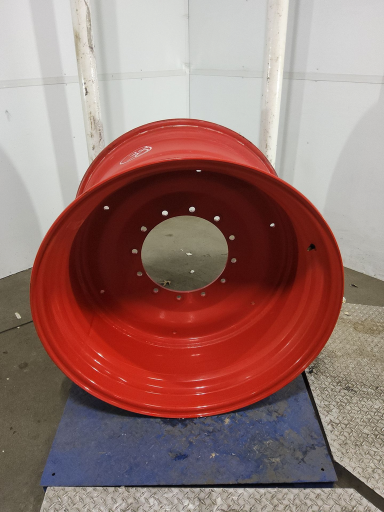 25"W x 38"D, Fendt/Agco Red 12-Hole Formed Plate