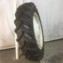 480/80R50 Goodyear Farm DT800 Super Traction R-1W on New Holland White 10-Hole Formed Plate W/Weight Holes 90%