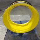 15"W x 34"D, John Deere Yellow 12-Hole Waffle Wheel (Groups of 3 bolts)