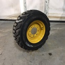10/-16.5 Galaxy Beefy Baby R-4 on Industrial Yellow  8-Hole Skid Steer 95%