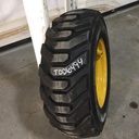 10/-16.5 Galaxy Beefy Baby R-4 on Industrial Yellow  8-Hole Skid Steer 95%