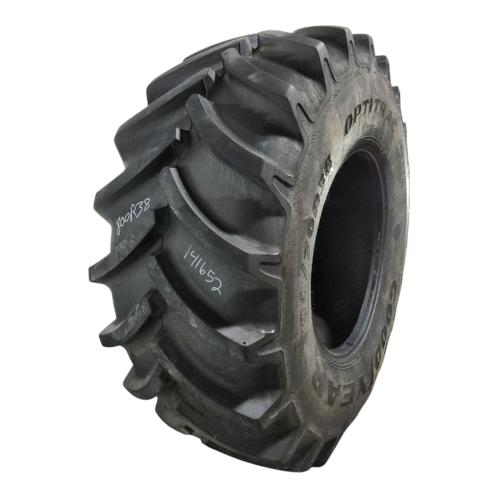 800/70R38 Goodyear Farm DT830 Optitrac R-1W 173A8 95%