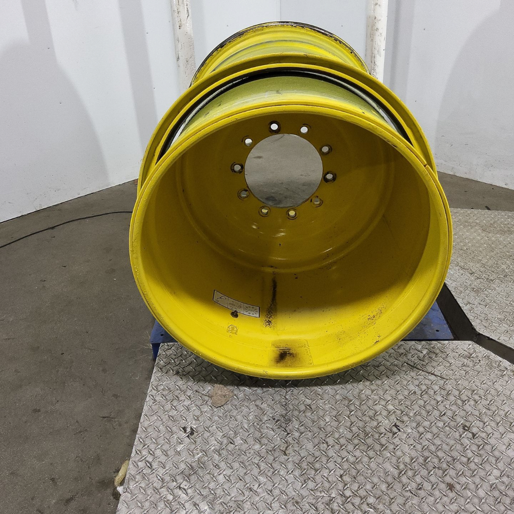 44"W x 32"D, John Deere Yellow 10-Hole 3 Piece Formed Plate