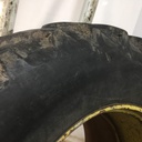 480/80R38 Goodyear Farm Dyna Torque Radial R-1 on John Deere Yellow 0-Hole Band Dual "L" Rail w/16" band 45%