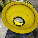 23"W x 42"D, John Deere Yellow 10-Hole Formed Plate