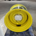 27"W x 32"D, John Deere Yellow 10-Hole Formed Plate