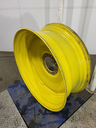 15"W x 38"D, John Deere Yellow 8-Hole Formed Plate