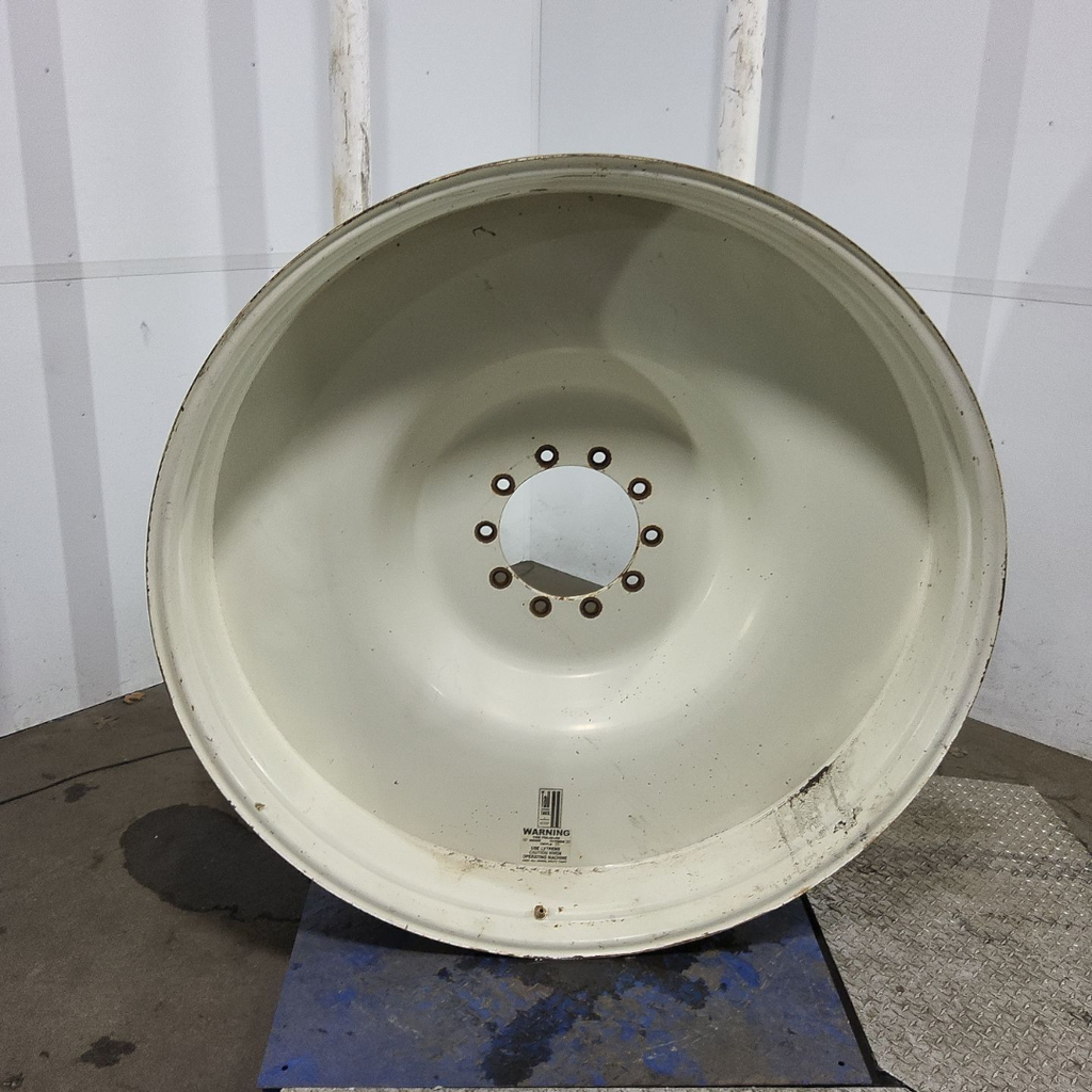 10"W x 54"D, New Holland White 10-Hole Spun Disc