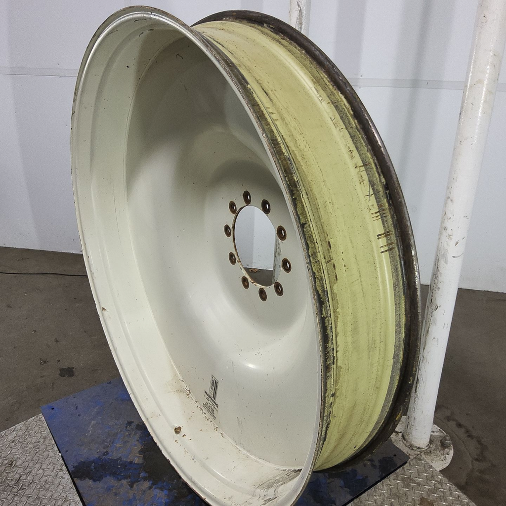 10"W x 54"D, New Holland White 10-Hole Spun Disc