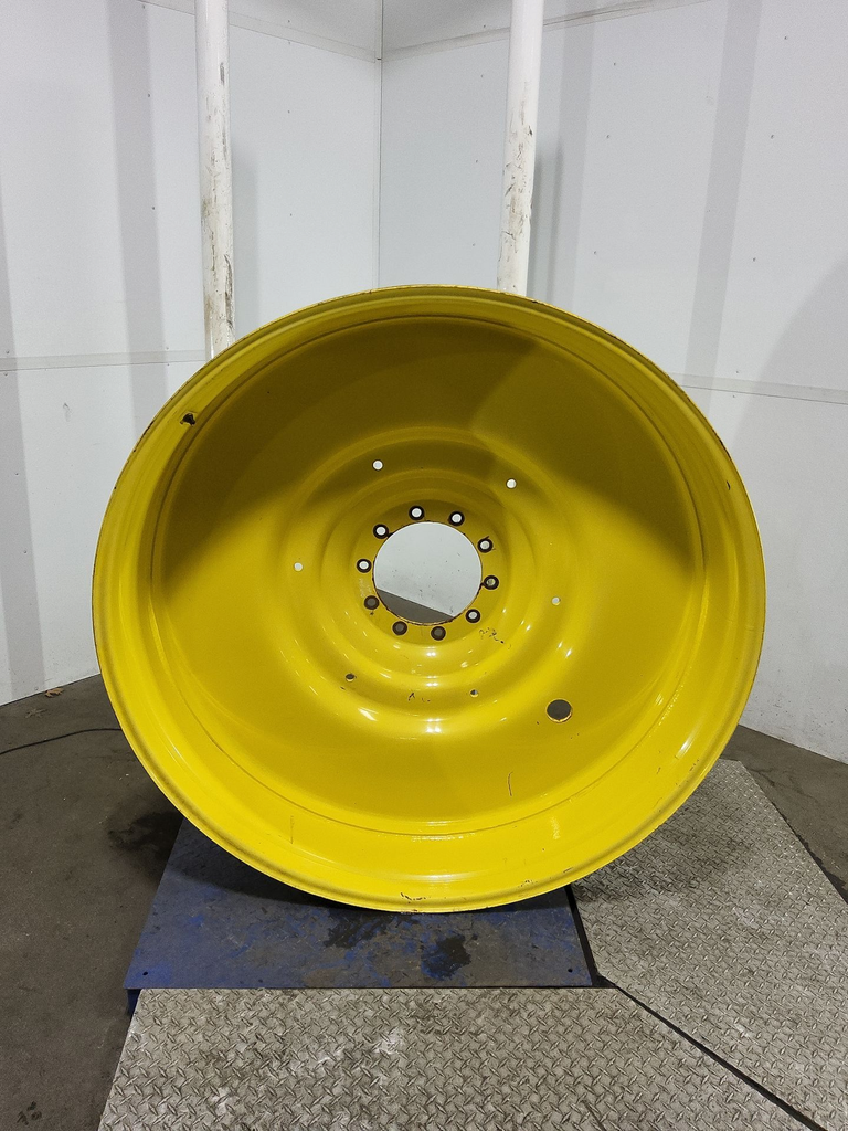 12"W x 50"D, John Deere Yellow 10-Hole Formed Plate