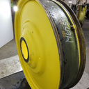 12"W x 54"D, John Deere Yellow 10-Hole Formed Plate