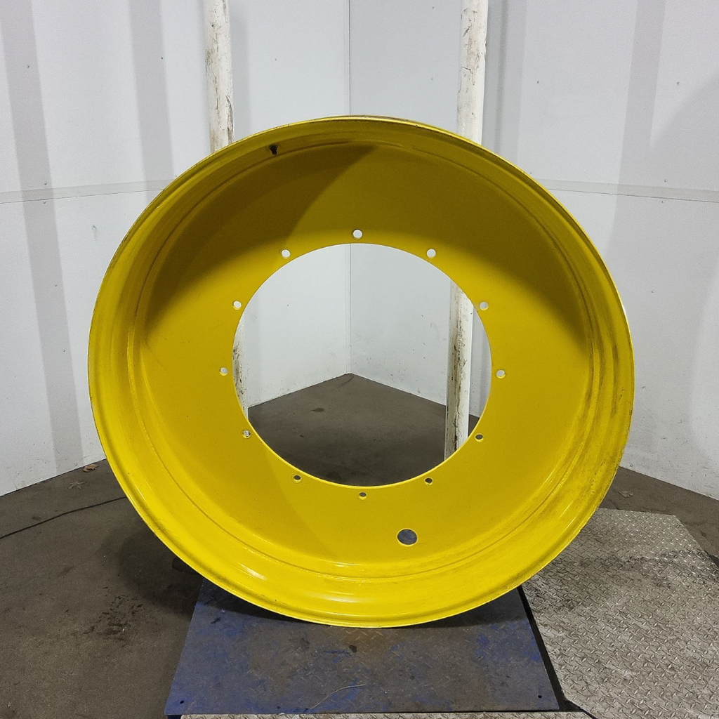 10"W x 54"D, John Deere Yellow 12-Hole Stub Disc