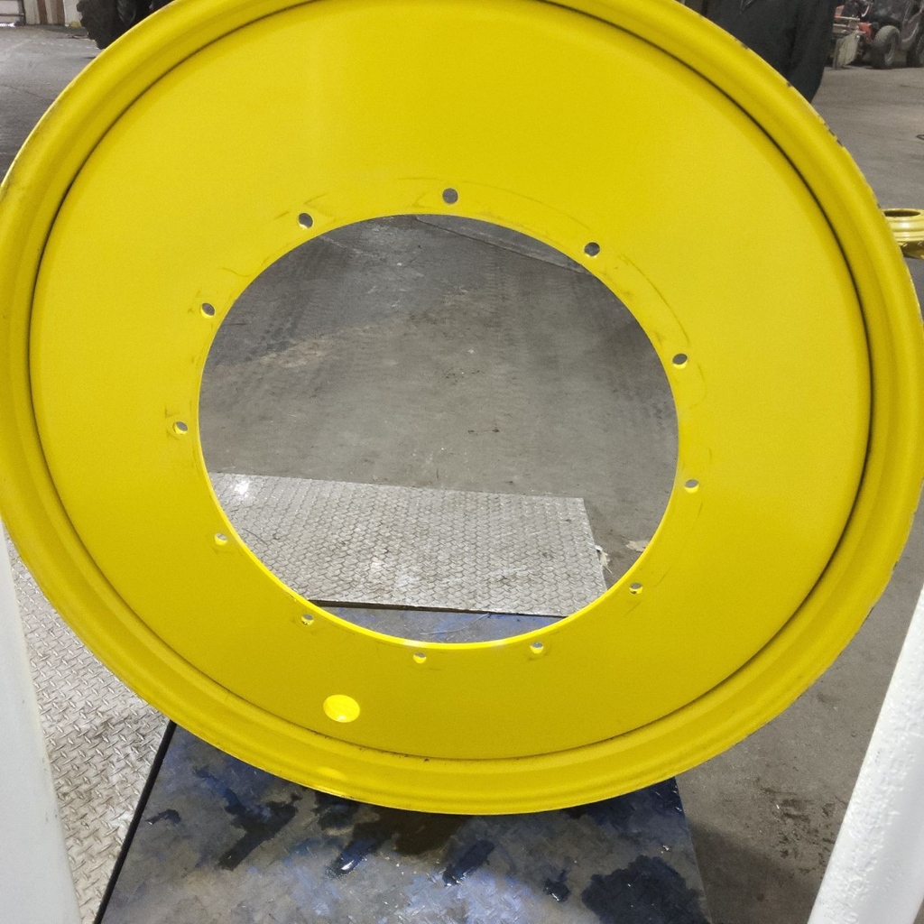 10"W x 54"D, John Deere Yellow 12-Hole Stub Disc