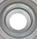 8-Hole Stub Disc Center for 28"-34" Rim, Case IH Silver Mist