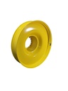 10"W x 54"D, John Deere Yellow 16-Hole Drum Dual