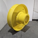 10"W x 54"D, John Deere Yellow 16-Hole Drum Dual