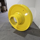 10"W x 54"D, John Deere Yellow 16-Hole Drum Dual