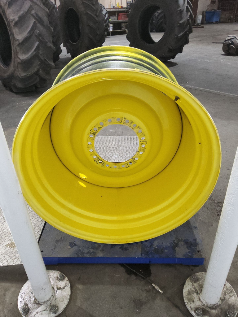 27"W x 38"D, John Deere Yellow 20-Hole Formed Plate