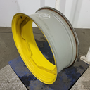 13"W x 34"D, John Deere Yellow 12-Hole Waffle Wheel (Groups of 2 Bolts)