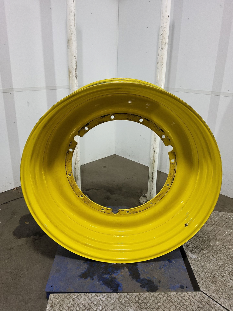 15"W x 50"D, John Deere Yellow 12-Hole Stub Disc