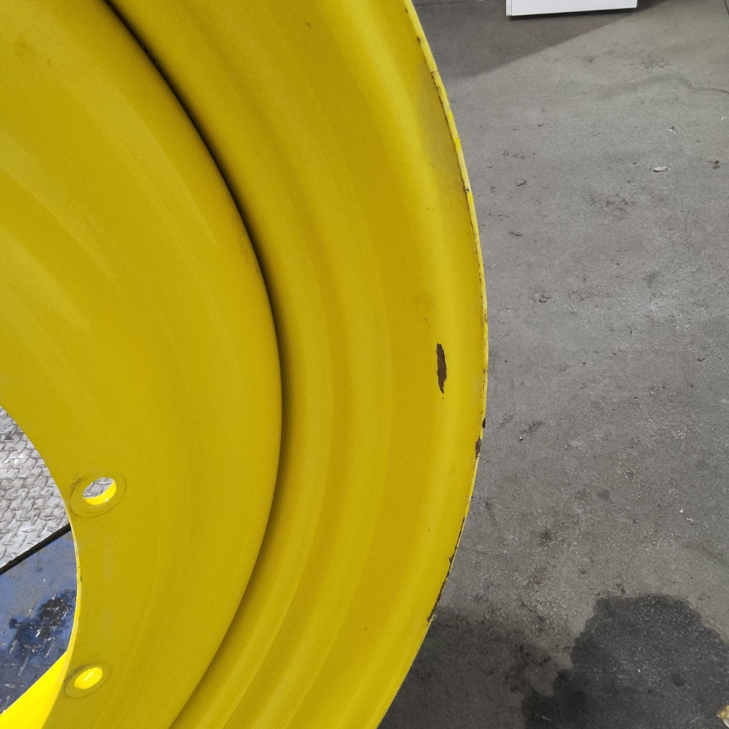 15"W x 50"D, John Deere Yellow 12-Hole Stub Disc