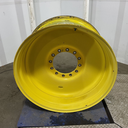 18"W x 38"D, John Deere Yellow 12-Hole Formed Plate Sprayer